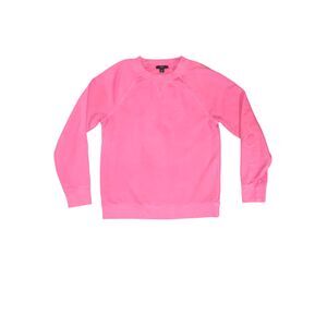 J Crew Womens XXS Pink Sweatshirt Barbiecore Soft Girl Grandmacore Casual